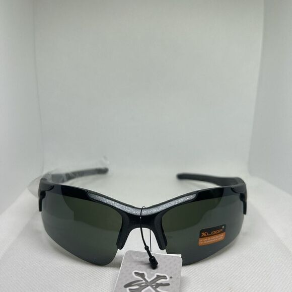 X-Loop Semi Rimless Wrap Sunglasses - Picture 3 of 3